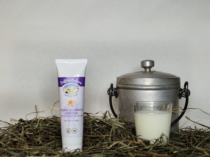 Arnica cream with a lenitive action