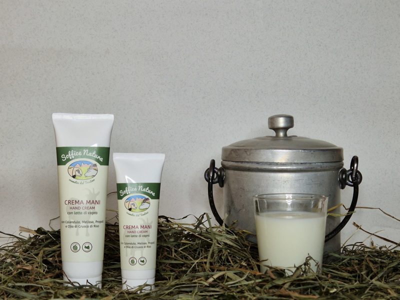 Crema mani al latte di capra