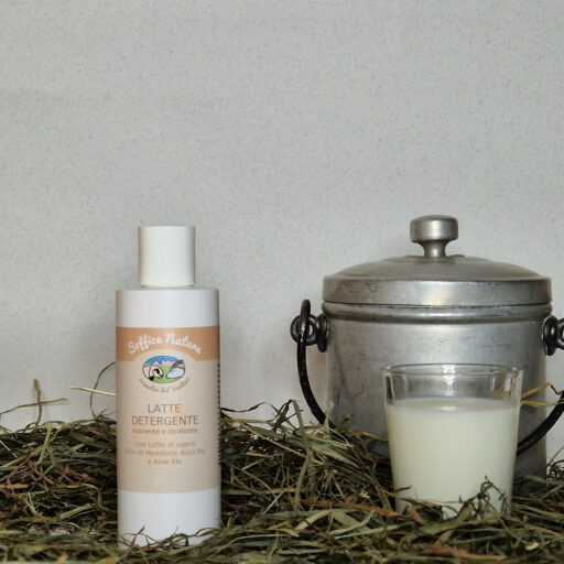 Latte detergente naturale, al latte di capra