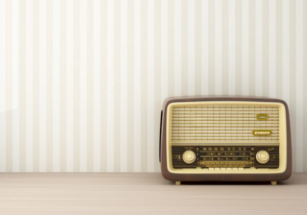 radio vintage soffice natura