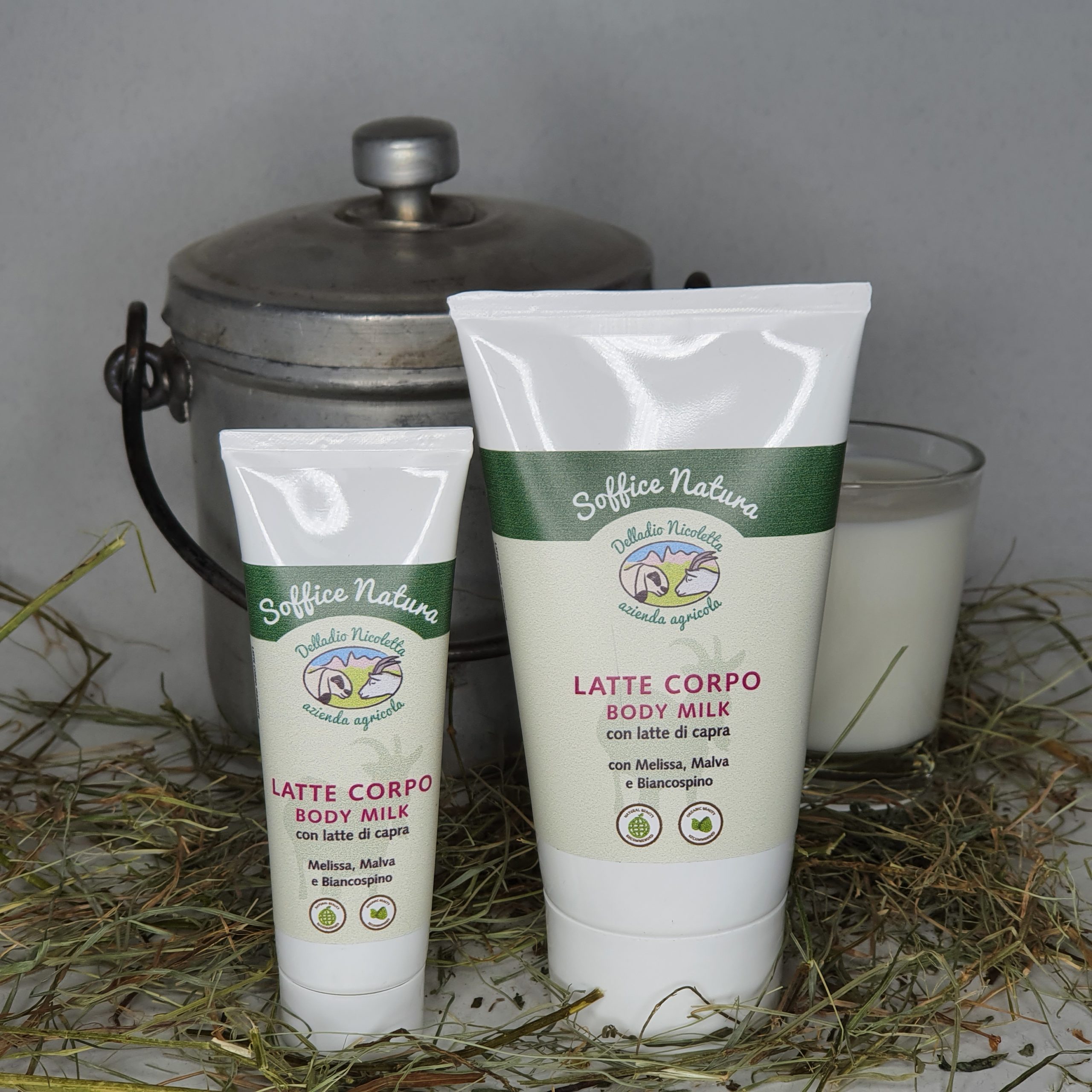 Latte detergente naturale, al latte di capra - Soffice Natura