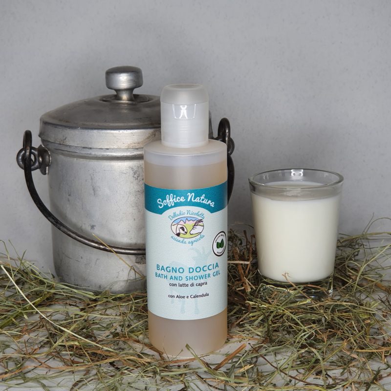 Bagno doccia al latte di capra