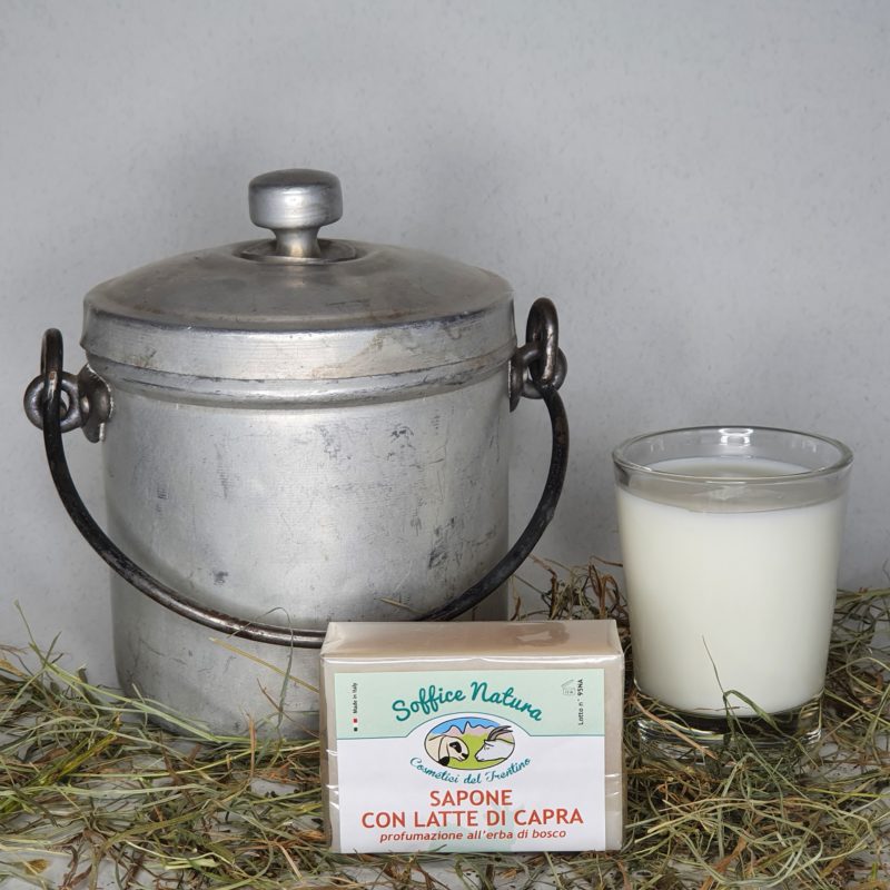 Sapone al latte di capra all'Erba di Bosco